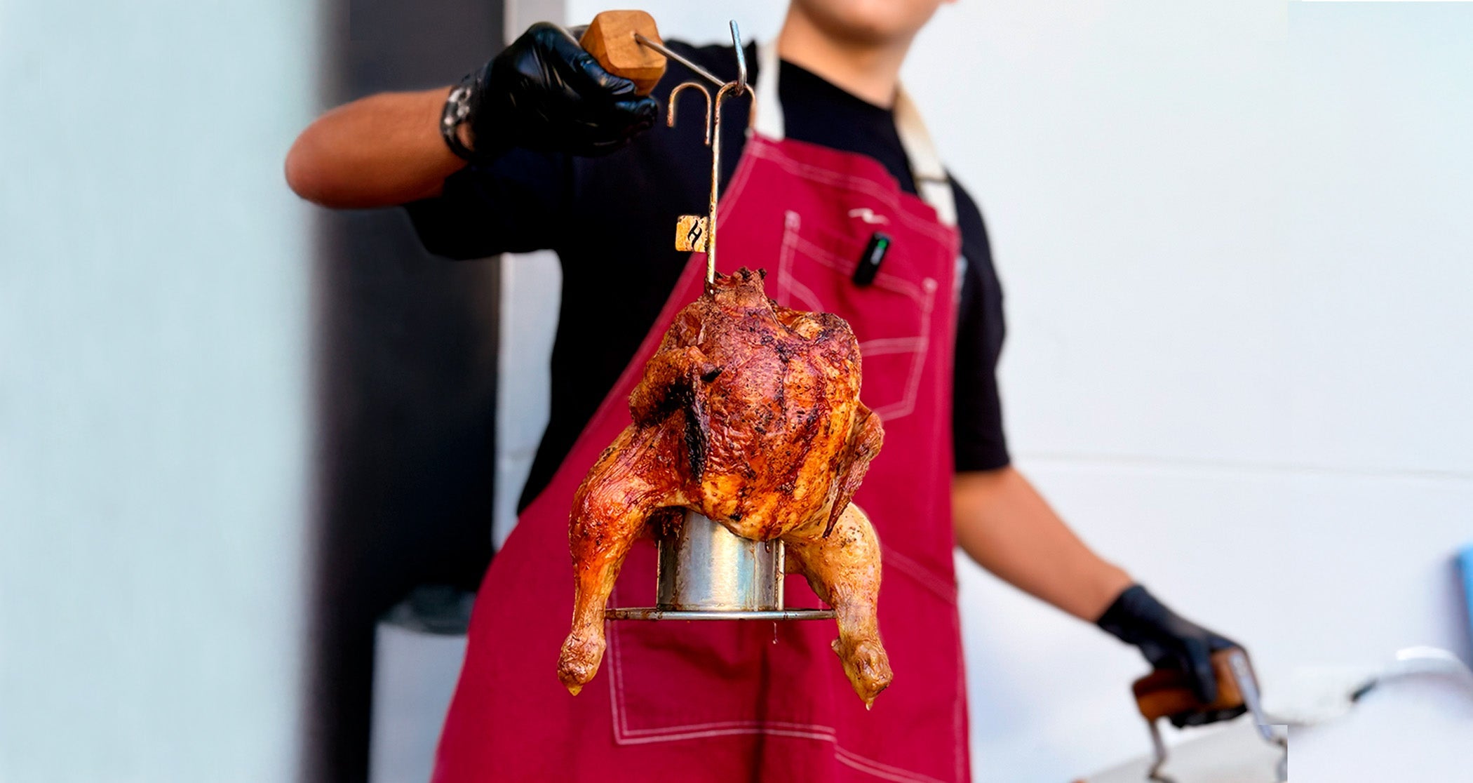 Pollo Ahumado con Salsa Romesco – Humobarriles EU