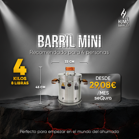 BARRIL MINI 4 KILOS