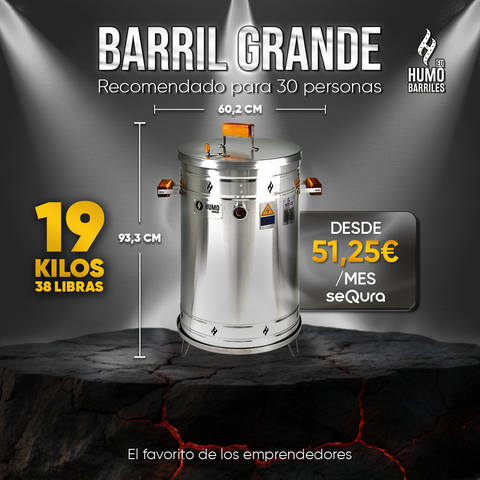 BARRIL ASADOR 19 KILOS