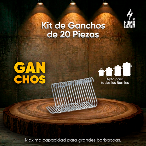 Kit de ganchos X20 piezas