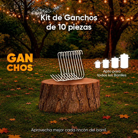 Kit de ganchos X10 piezas