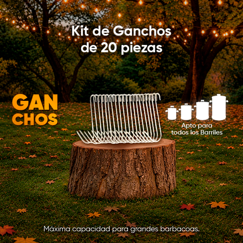 Kit de ganchos X20 piezas