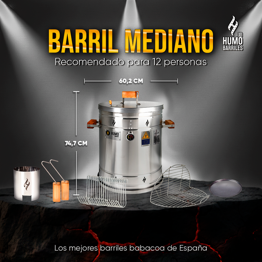 BARRIL ASADOR 14 KILOS