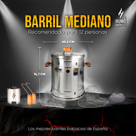 BARRIL ASADOR 14 KILOS