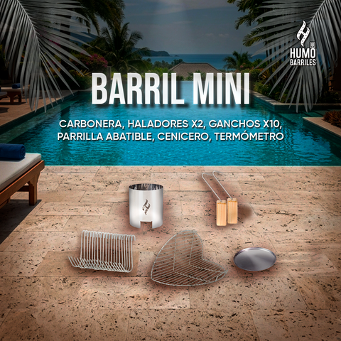 BARRIL MINI 4 KILOS