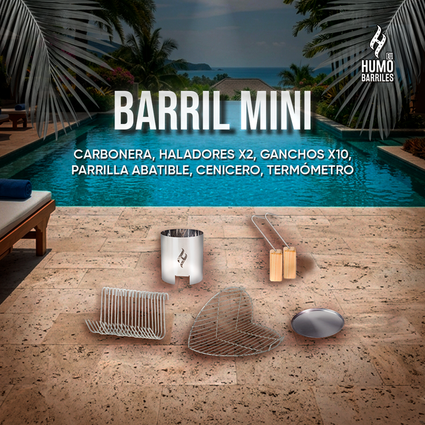 BARRIL MINI 4 KILOS