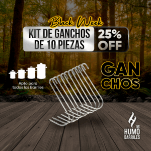 Kit de ganchos X10 unidades