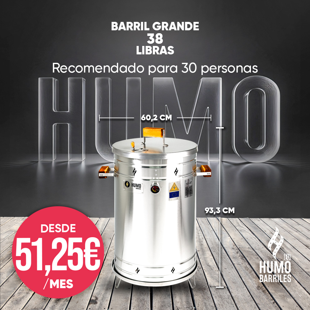 BARRIL ASADOR 38 LIBRAS