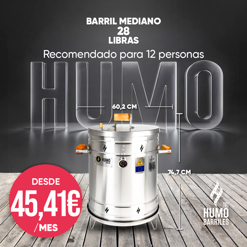 BARRIL ASADOR 28 LIBRAS