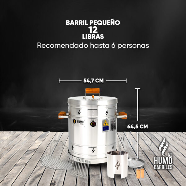 BARRIL ASADOR 12 LIBRAS - Imagen 3