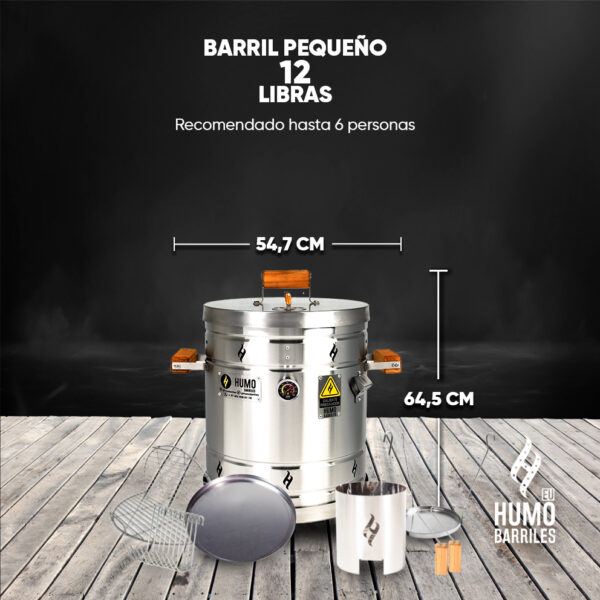 BARRIL ASADOR 12 LIBRAS - Imagen 2