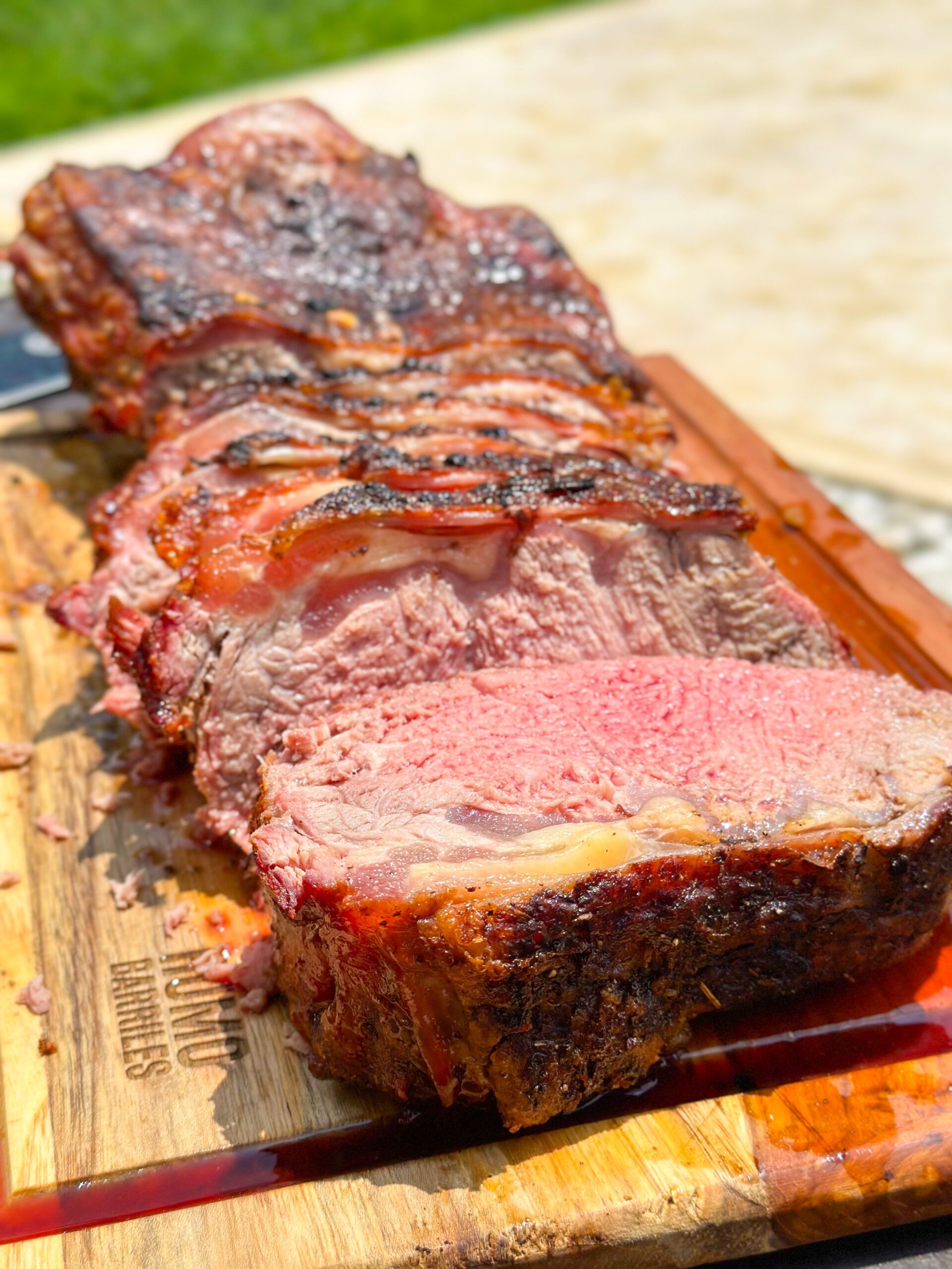 Receta Punta de Anca al Barril barbacoa