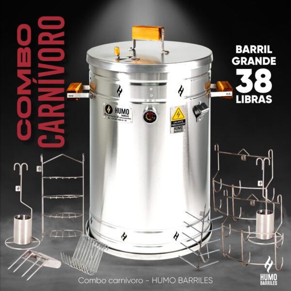 COMBO Carnívoro 38LB