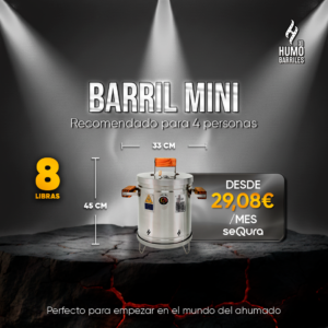 BARRIL ASADOR 8 LIBRAS