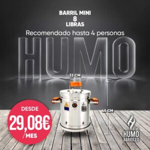 BARRIL ASADOR 8 LIBRAS