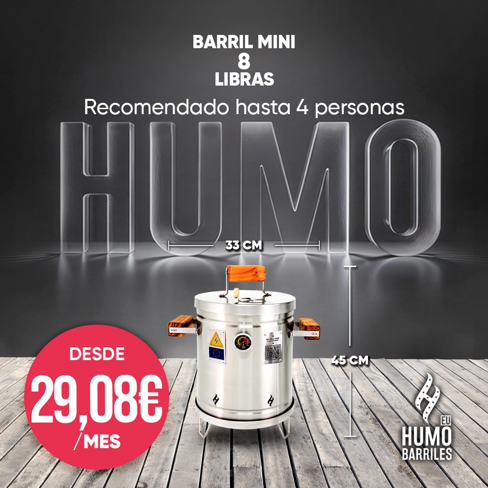 BARRIL ASADOR 8 LIBRAS